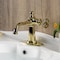 Kingston Brass KSD3542RKX Single-Handle Bathroom Faucet with Push Pop-Up, Polished Brass KSD3542RKX - alternate 3